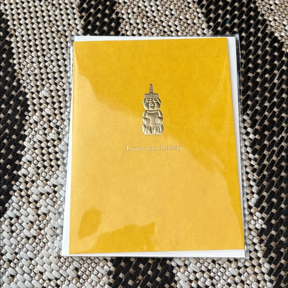 🆕Papyrus “Love You Honey” Romantic Greeting Card
